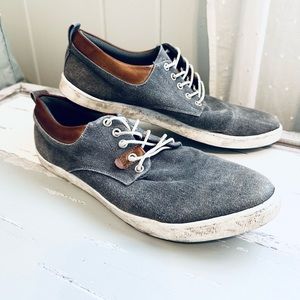 Bull Boxer Casual Sneakers / Gray-Blue & Tan / 11